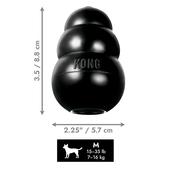 KONG Extreme Dog Toy Black MD - 11 - Image 14