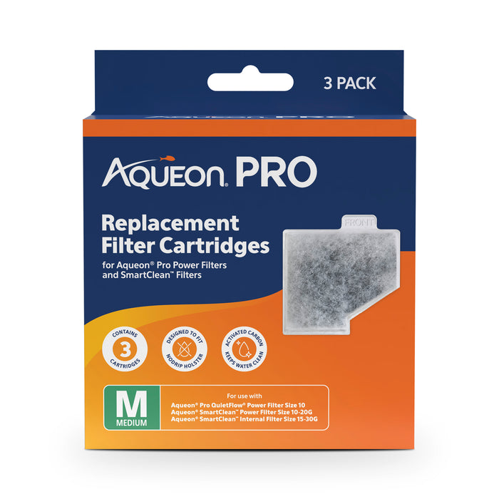 Aqueon Pro Replacement Filter Cartridges MD 3pk