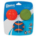 Chuckit! Fetch Medley Balls Dog Toy Assortment 2 Multi-Color 3pk MD - Image 2