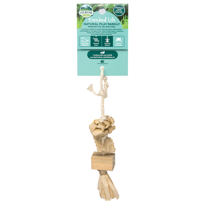 Oxbow Animal Health Enriched Life Natural Play Dangly Small Animal Toy One Size