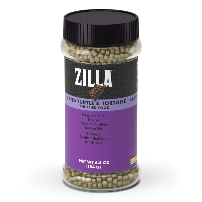 Zilla Land Turtle and Tortoise Extruded Food Pellets 6.5 Ounces
