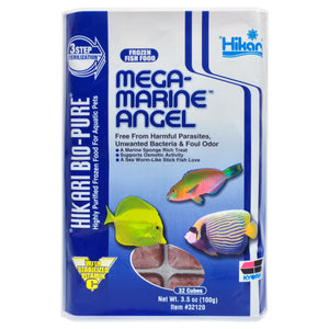 Hikari USA Mega-Marine Angel Frozen Fish Food 3.5 oz 32 Count - Image 2