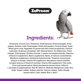 ZuPreem Pure Fun Bird Food Parrots & Conures 2 lb