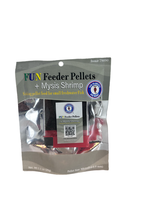 San Francisco Bay Brand Feeder Pellet Plus Mysis Mini Pellets 1.1oz