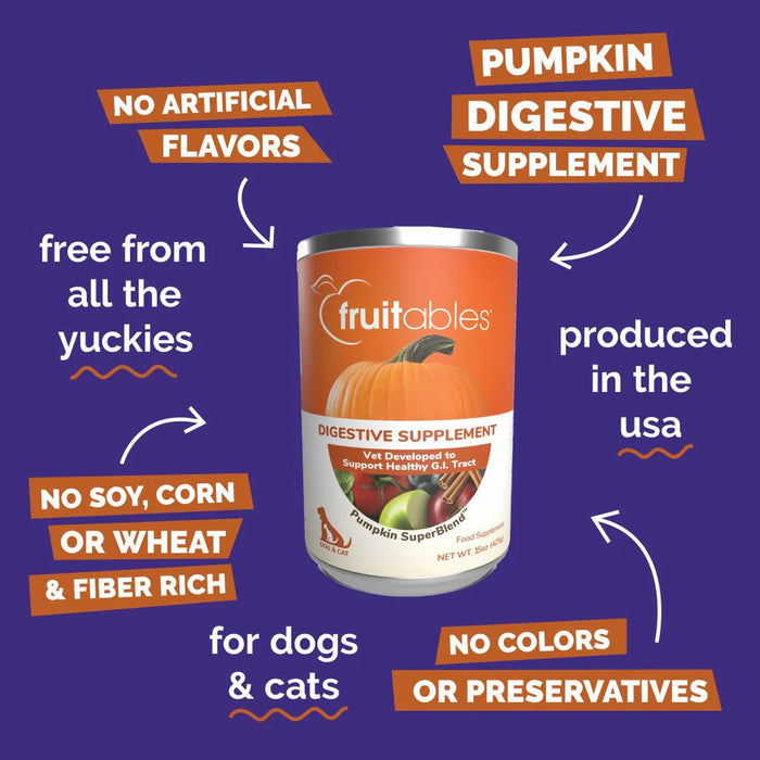 Fruitables Pumpkin Digestive Supplement 15oz
