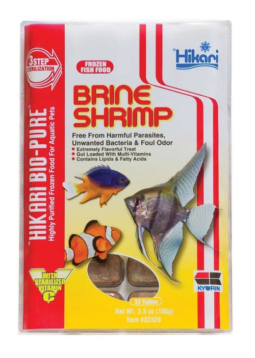 Hikari USA Brine Shrimp Frozen Fish Food 3.5 oz 32 Count - Image 2