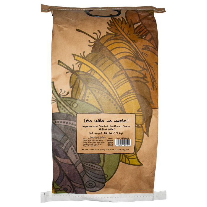 Volkman Seed Company Go Wild No Waste Wild Bird Food 20lb
