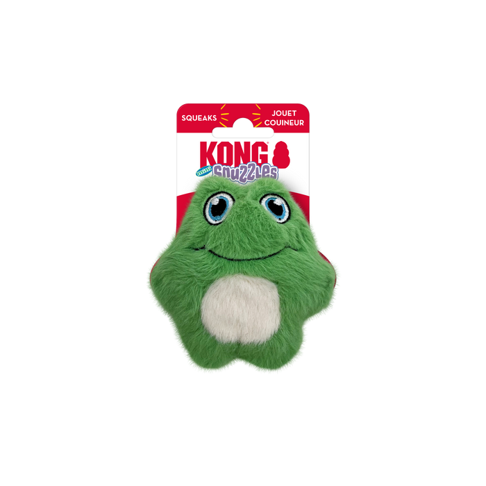 KONG Snuzzles Dog Toy Frog XS/Mini - Image 2
