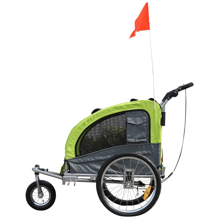 Furr Baby Gifts Pet Dog Bicycle Trailer Jogger with Suspension