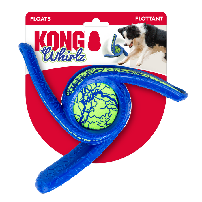 KONG KONG Whirlz Throw Dog Toy MD/LG - Image 2