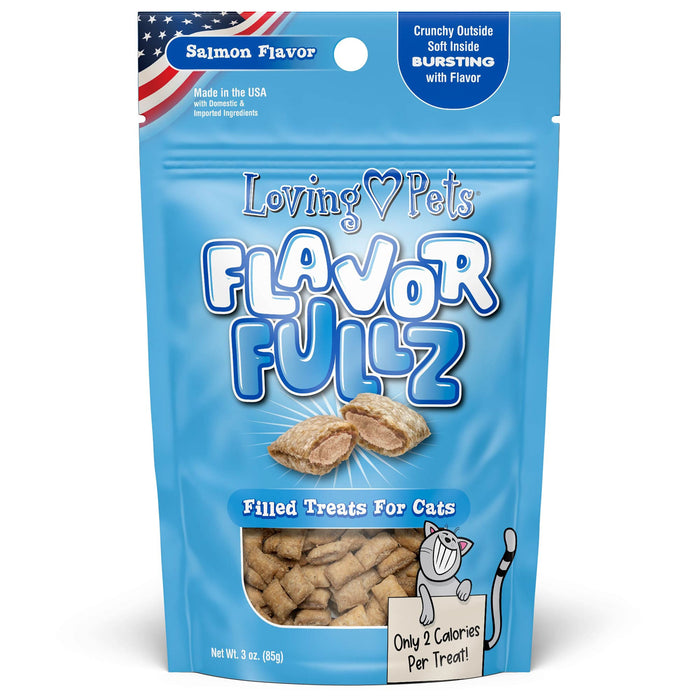 Loving Pets Flavorfullz Filled Cat Treats Salmon 3oz