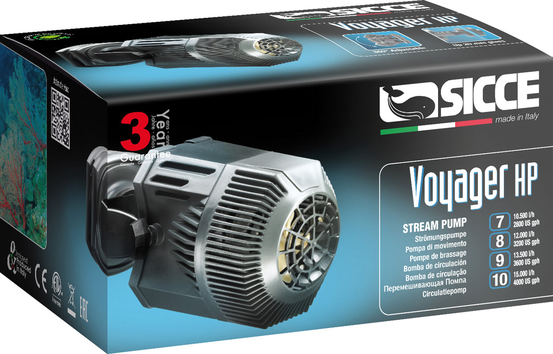 Sicce VOYAGER HP (High Pressure) 10 Stream Pump - 4000 GPH - Image 2