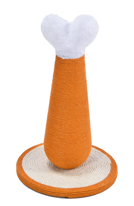 Max & Marlow Apple Novelty Cat Scratcher Drumstick - Image 2