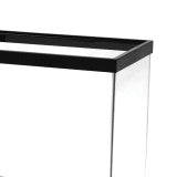 Aqueon Standard Glass Rectangle Aquarium Clear Silicone Black 29