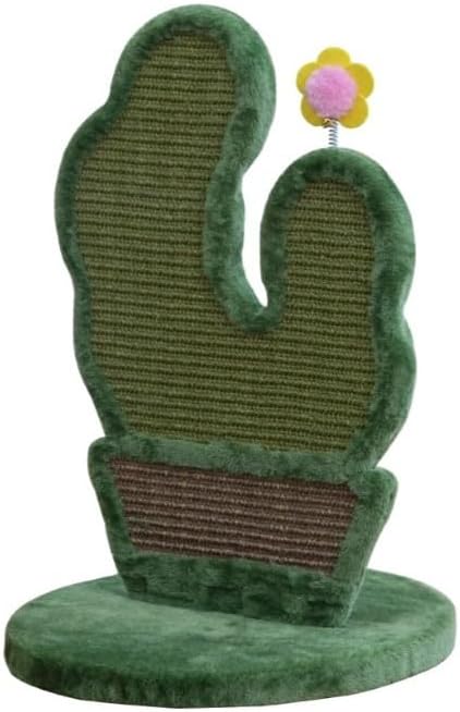 PetPals Saguaro Cactus Cat Scratcher Green & Brown One Size