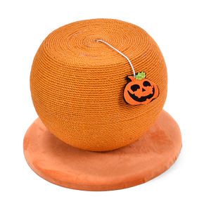 Max & Marlow Apple Novelty Cat Scratcher Pumpkin - Image 2