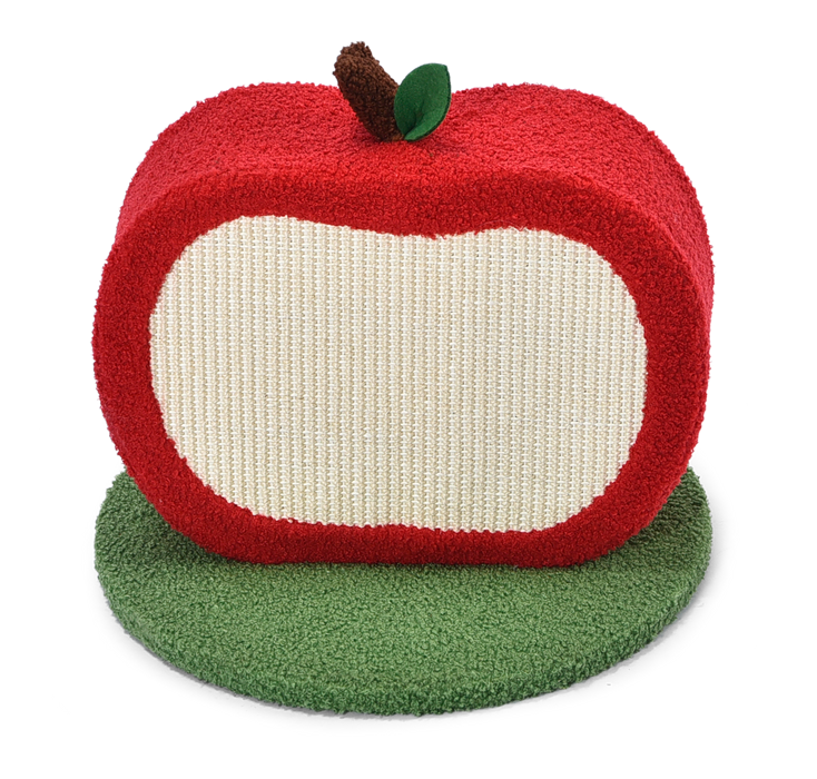 Max & Marlow Apple Novelty Cat Scratcher - Image 2