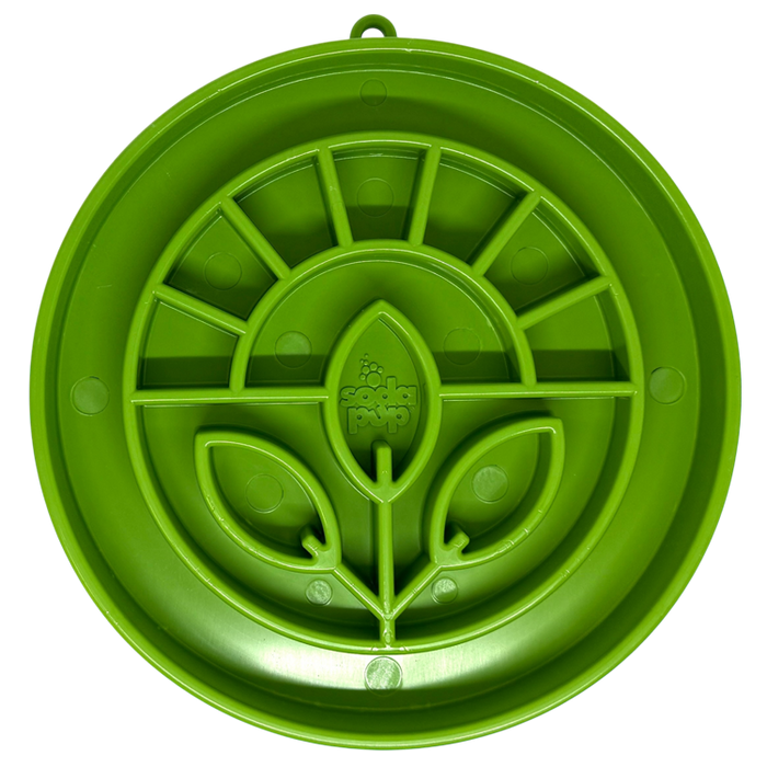 SodaPup Garden Design eTray Enrichment Shallow Slow Feeder Dog Bowl