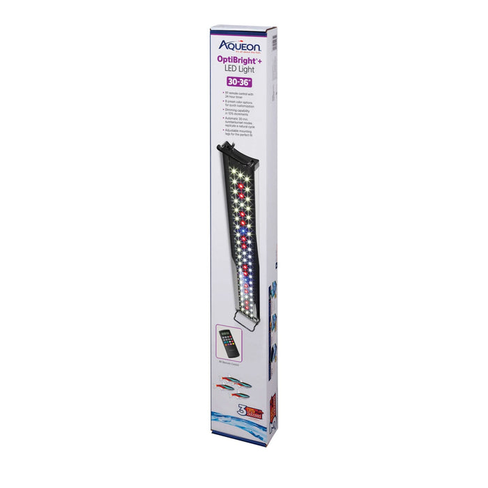 Aqueon LED OptiBright Plus + Light Fixtures 30-36 Inches - Image 2