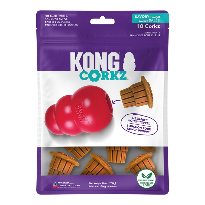 KONG Corkz Dog Treats 8 oz - Image 2