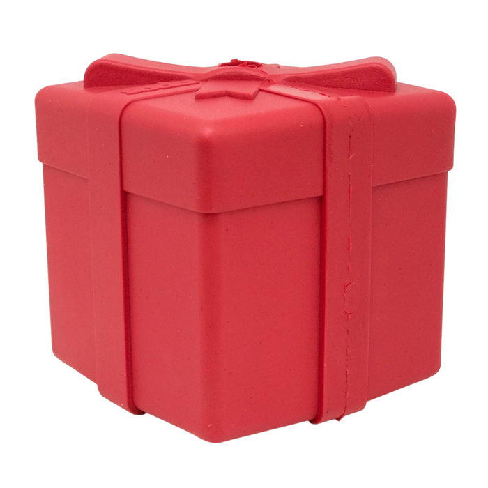 SodaPup Gift Box eDispenser Durable Rubber Chew Toy & Treat Dispenser