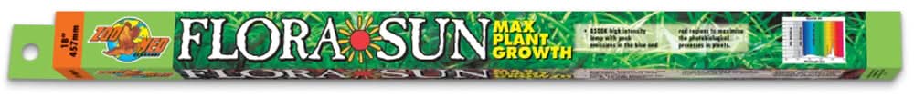 Zoo Med Flora Sun Maximum Plant Growth T8 Lamp White 18 in