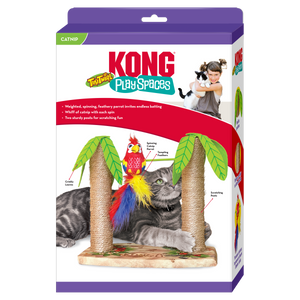 KONG Play Spaces Tiki Twirl Cat Toy One Size - Image 2