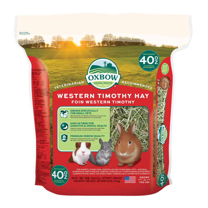 Oxbow Animal Health Western Timothy Hay 40oz