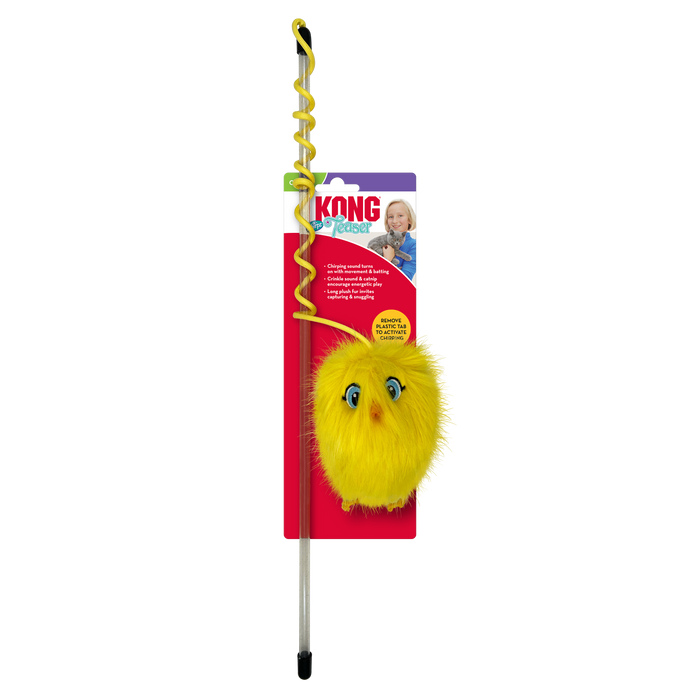 KONG Chirpz Chick Treaser Cat Toy One Size - Image 2
