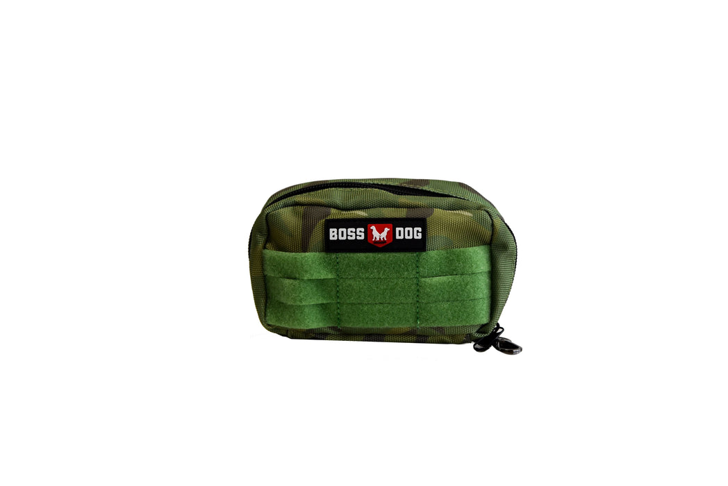 Boss Dog Tactical Molle Harness Bag Green Camo LG