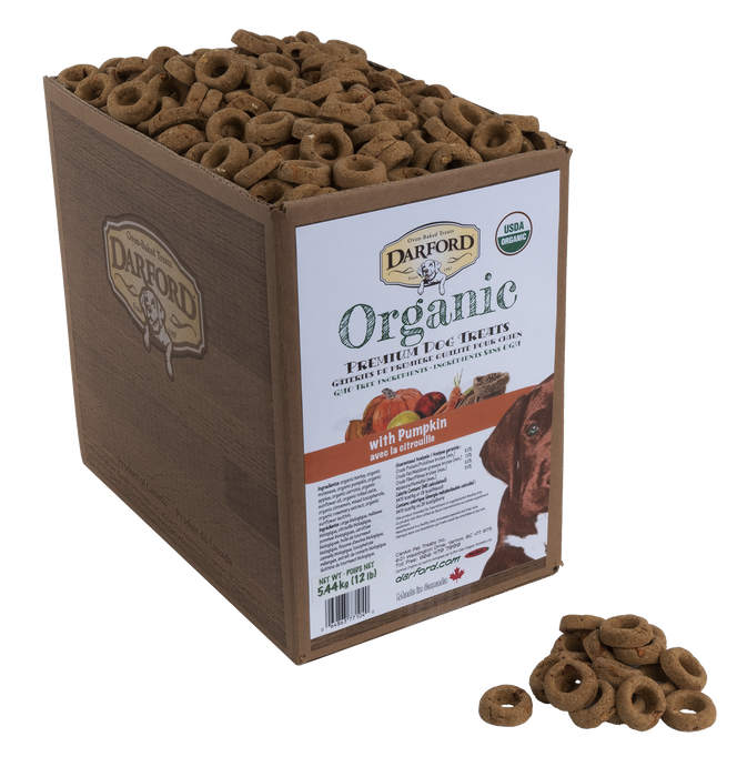 Darford Organic Premium Pumpkin Dog Treat 12 lb