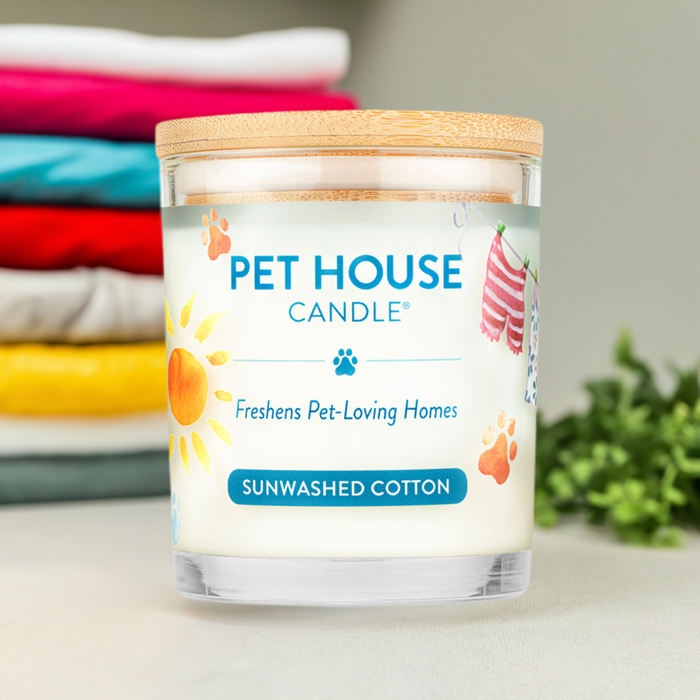 One Fur All Sunwashed Cotton Candle
