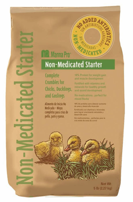 Manna Pro Products Chick Starter Grower w/Non-Medicated Crumbles 5lb