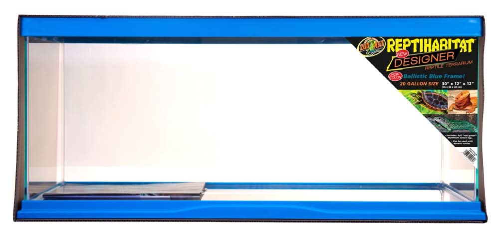 Zoo Med ReptiHabitat Designer Terrarium Ballistic Blue 20 gal