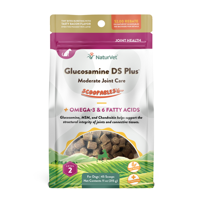 NaturVet Scoopables Glucosamine DS Plus Level 2 for Dogs 11oz