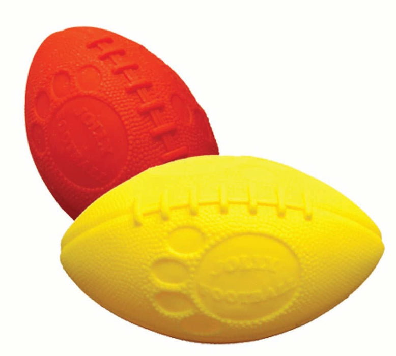 Jolly Pet Football Dog Toy Orange One Size 8 in