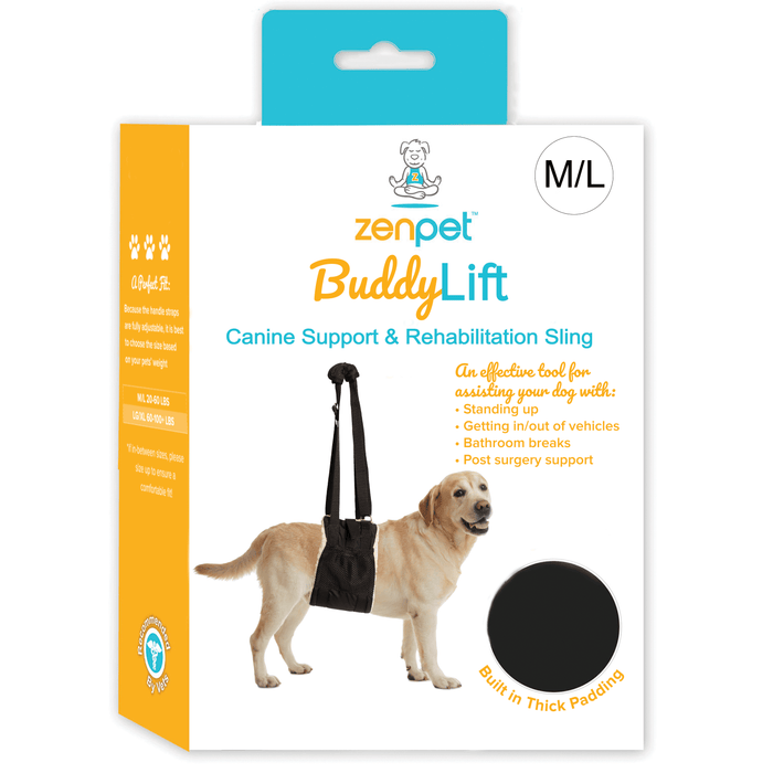 ZenPet Buddy Lift Canine Support and Rehabilitation Sling MD/LG