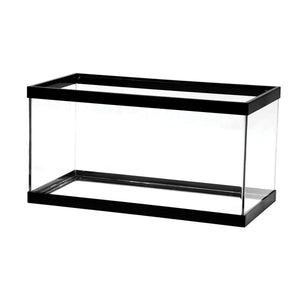 Aqueon Standard Glass Rectangle Aquarium Clear Silicone Black 15 - Image 2