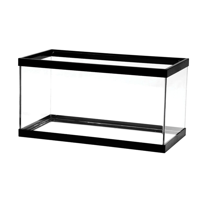 Aqueon Standard Glass Rectangle Aquarium Clear Silicone Black 15 - Image 2