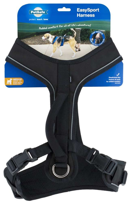 EasySport Comfortable Dog Harness Black MD