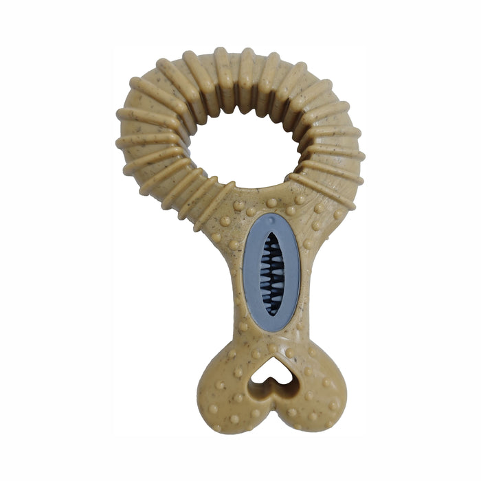 Bam-Bone Dental Dog Toy Drumstick Chicken 6in