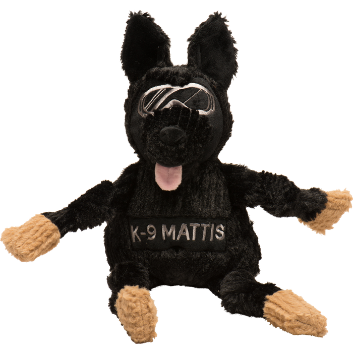 HuggleHounds HuggleCause™, Project K-9 Hero, K-9 Mattis Knottie® Plush Dog Toy, Large