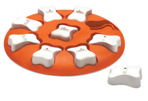 Nina Ottosson Smart Interactive Dog Toy Orange, White 10.63 in - Image 2