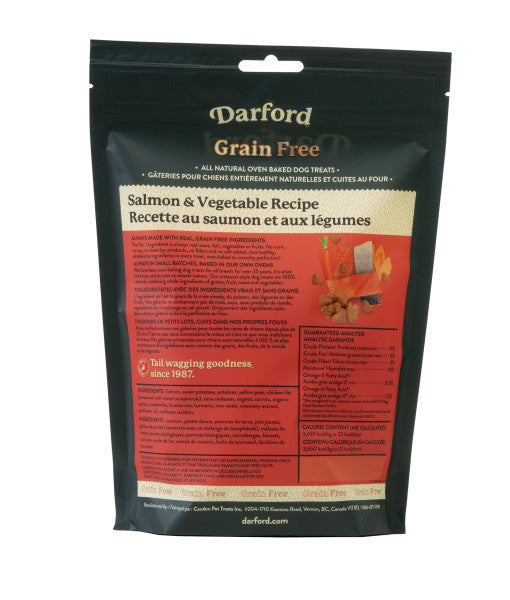 Darford Grain Free Dog Biscuits Salmon Recipe Regular 12 oz