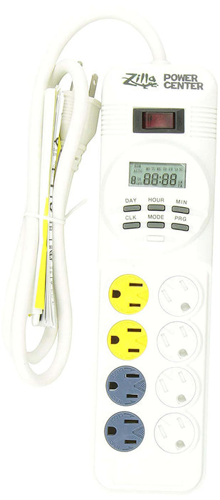 Zilla 24/7 Digital Timer Power Center
