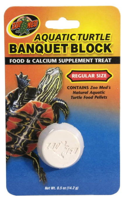 Zoo Med Aquatic Turtle Banquet Block Regular