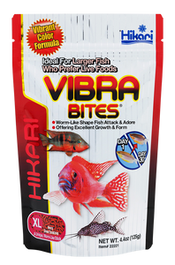 Hikari USA Vibra Bites Tropical Fish Food 4.4oz XL - Image 2