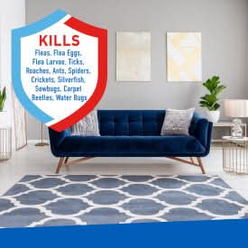 Adams Plus Flea & Tick Carpet Spray, For Indoor Use 16 Ounces