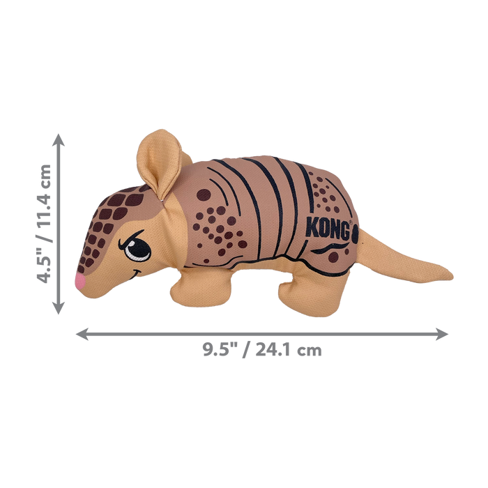 KONG Maxx Friends Dog Toy Armadillo SM - Image 2