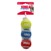 KONG Sport Softies Balls Dog Toy Assorted MD 3pk - Image 2